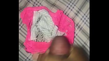 Preview 1 of Mom Son Refh - Cumming on my stepsisters underwear