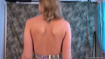 Preview 1 of Chismish Sexy Vedio - Model tries porn for the first time,  shocked by facial cumshot