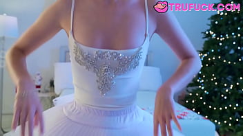 Preview 2 of Model Italia - Stepsister Cracks My Nuts Molly Little,  Nathan Bronson