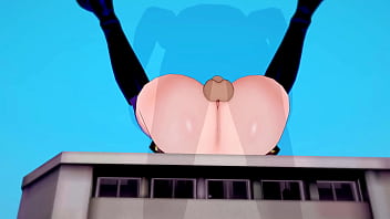 Preview 3 of High Heels In Cock Sounding - Sex with a giant Kayama Nemuri - 3D Hentai