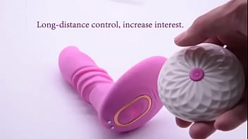 Preview 2 of 2 Shemales Sex Hottest - TELESCOPIC VIBRATION DILDO REVIEW