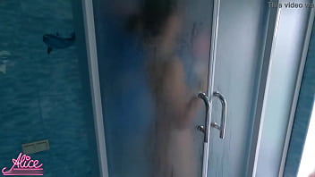 Preview 1 of Bbpg - I Fuck Beauty after Shower in Various Poses - Cum on Ass