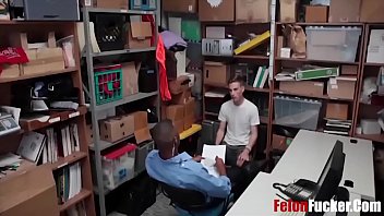 Preview 1 of Femdom Skirt - BBC Cop Fucks Stealing Straight Teen