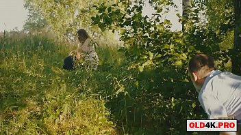 Preview 1 of Cum On Sleeping Girl Teen - the busty naturist and the pervert grandpa