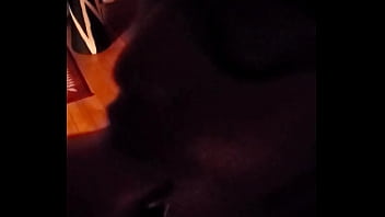 Preview 2 of Bottle Gourd Baby - My b. does me good before work. Sucks and licks then strokes me off on her pretty chest.