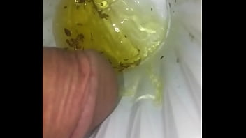 Preview 3 of Rebecca Rinaris - Slow motion piss in cup