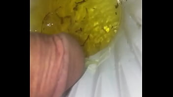 Preview 4 of Rebecca Rinaris - Slow motion piss in cup