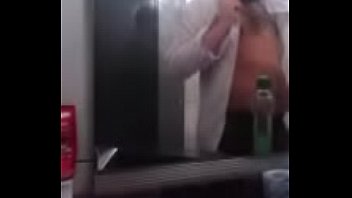 Preview 4 of Milk Torture Japanese Video - A Fat And Bald Guy Takes A Cold Bath