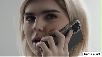 Preview 3 of Tori Black Xart - TS Ella Hollywood fucks her hot stepbro