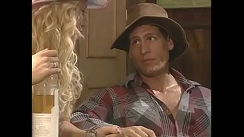 Preview 1 of Xxxx Puking - Guy lays blonde with big boobs on table and eats her tight twat