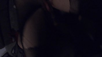 Preview 3 of Doq Qirl - Busty teen amateur POV skinny squirting hot wife perfect tits big ass fishnet getting licked,  fucked with a dildo,  fisted and slapped in the pussy