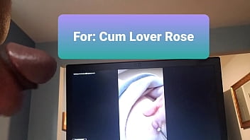 Preview 1 of Indian Voysur - Rub Out Tribute for Cum Lover Rose