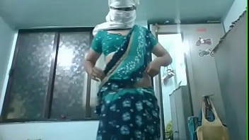 Preview 2 of Medium Build Girl - Crossdresser indian in saree