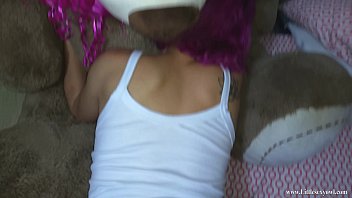 Preview 1 of Animal Manina Sex - creampie on my hot little stepdaughter