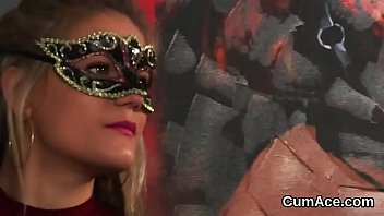 Preview 1 of Vjlqrpqrx - Randy bombshell gets cumshot on her face swallowing all the love juice