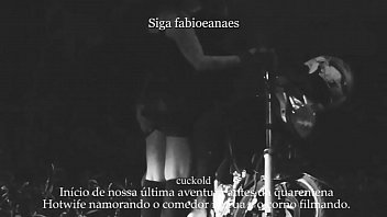 Preview 2 of Xxx Gai 12 Tuoi - Casada se exibi na rua com o comedor corno voyeur filma e legenda a adrenalina.