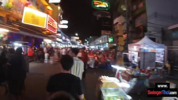 Preview 3 of Angrla X - After a night out in Bangkok amateur teen couple fucked