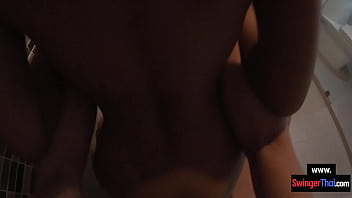 Preview 4 of Angrla X - After a night out in Bangkok amateur teen couple fucked