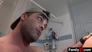 Preview 4 of Don Xxxbp - Stepdad walks in on the boy taking a shower and is captivated by his youthful body