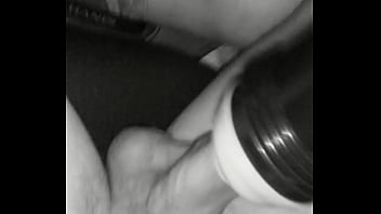 Preview 4 of Hd Vidioe - Masturbating with Fleshlight - Stroking My Cock