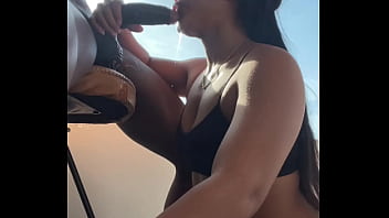 Preview 2 of Alankrita Baruah - He can&#039_t stand it and his cock throbs in my mouth -amateur couple- nysdel