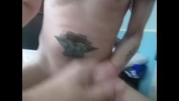 Preview 3 of Mom And Boyfriend Sex Xxx - Tattooed Gay Guy Cumming On My Drained Uncut Cock