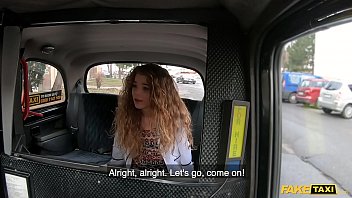 Preview 1 of Miyazaki Khalifa - Fake Taxi Teen Angel Sabrina Spice Fucked by a Taxi Driver
