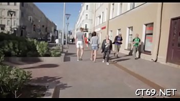 Preview 2 of Barely Legal Giving Handjobs - Sexy sex with legal age teenagers