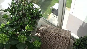Preview 1 of Jav Taste Her Juice - Caught spying my neighbors daughter masturbating on her balcony