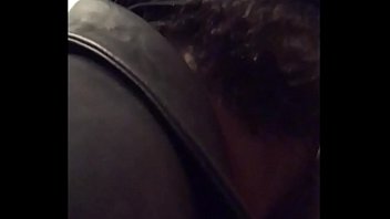 Preview 4 of Pantyless Stepdaughter - Ebony Tonya goes to town on Gio&rsquo_s cock and takes his load in her mouth