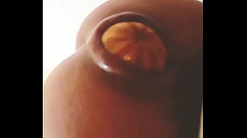 Preview 4 of Black Sex Asian Home Hot - Anal Xtreme insertion vegetal