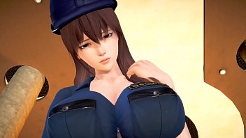 Preview 1 of First Six In Girls - POLICEWOMAN WORKING WITH LOVE 3D HENTAI 69
