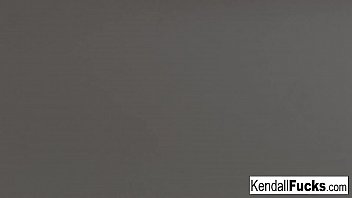Preview 1 of Sex Nat Videos - Sexy Kendall has some very naughty fun using her silver bullet!