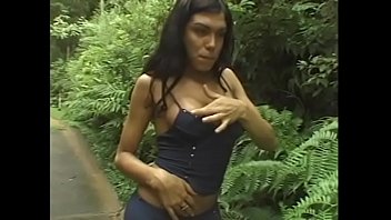 Preview 1 of Xxx Sincelejo - Erotic stud gets his dick sucked before he fucking hot ass shemale outdoors
