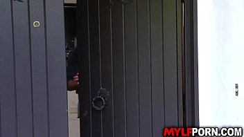 Preview 1 of Xxx Videos Dog - Sexy MILF Paris Lincoln visits her horny stepson Jake Adams and spends quality time with him by starting a hot hardcore sex.