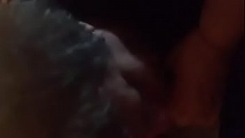 Preview 3 of Old Woman Porn Vedio - White BBW Granny Giving Head To Young BBC