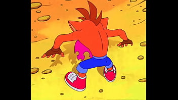 Preview 2 of Gay Boy Six - crash bandicoot y grandes tetas
