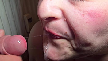 Preview 4 of Aysha Dama In Hijab - Close up Blowjob - Every drop on the tongue awakens a new fire in her