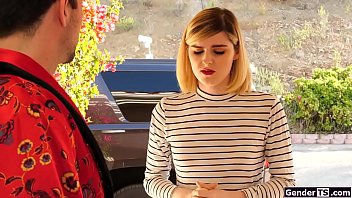 Preview 1 of Manipuri Blue Filme - Teen tgirl Ella Hollywood anal ride cock