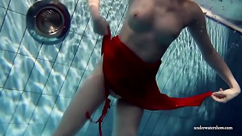 Preview 2 of Lupepauu And Mataiulua - Russian teenie Lucie goes underwater swimming