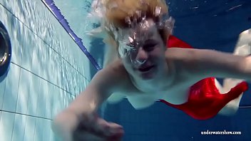 Preview 3 of Lupepauu And Mataiulua - Russian teenie Lucie goes underwater swimming