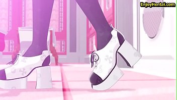 Preview 1 of Lesb Por - Hikari and Tobaru the sticky flight