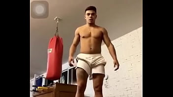 Preview 3 of Mecha Porn - ATOR SBT fazendo polichinelo SEM CUECA e VOLUME MARCOU no CAL&Ccedil_&Atilde_O