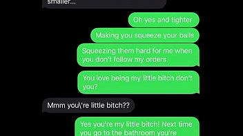 Preview 2 of Boys Lesban - Sexting Emasculating My Sissy Bitch Humiliation