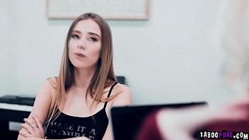 Preview 1 of Pussy Lips Parade - Haley had to be submissive on her &#039_s boss Tasha to keep her s job