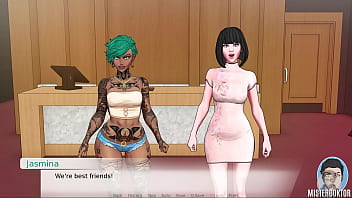 Preview 1 of Family Night - DIVINE HEEL #04 &bull_ I like her thicc and sexy ass cheeks