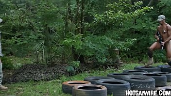 Preview 3 of Babita Ka Xxx - Horny soldiers training before their gangbang