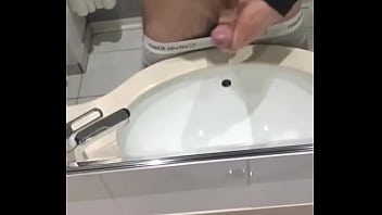 Preview 2 of Seachgo School - Morning wank,  solo,  big cock,  cumshot