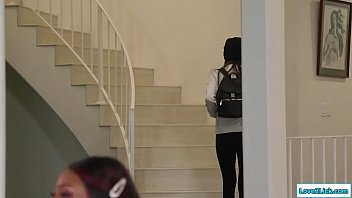 Preview 1 of Mina Noir - Big tits bad girl pussy licked by ebony