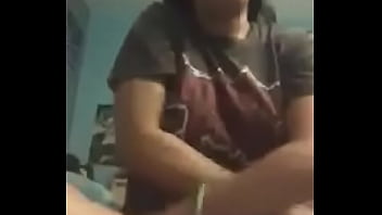 Preview 2 of Mom And Son Sleping Ixxx Japan - Puertorrican Shows Off Her Perky Tits